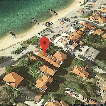 Cute Maisonette No2 On Coastal Sidewalk Nikiti (Sithonia)